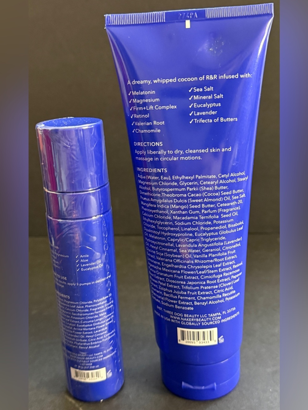 Nakery Beauty Magnesium Sleep Duo - Relax + Repair Balm & Total Body Magic Spray - Picture 2 of 2